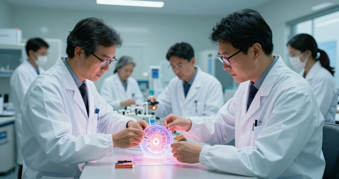 文科省科技政策局參訪Craif研究實驗室 尿液檢癌新創受官方關注