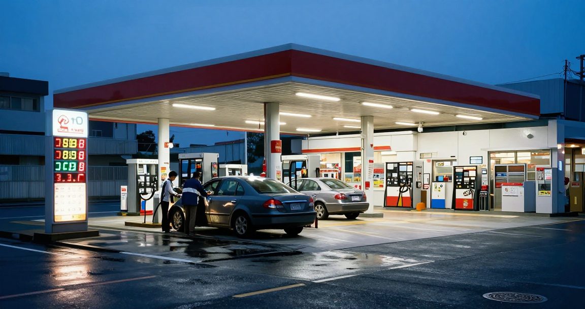 Japan Gasoline Holds at 169.5 Yen as Subsidies Defend the 170 Line