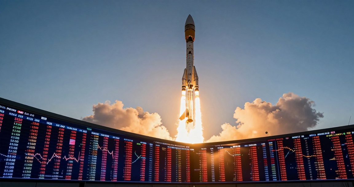 SpaceX Lists on Nasdaq: $135 IPO, Up ~19% Day One, Raising ~12 Trillion Yen