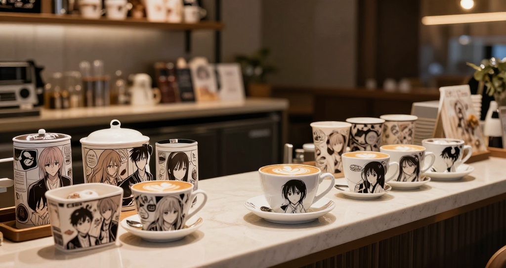 把動畫世界裝進一杯咖啡:KADOKAWA ANIME COFFEE企劃啟動A · 可全文翻譯