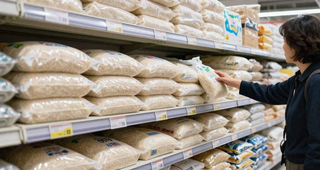 Rice Prices Fall a Fourth Week, Back Under 3,600 Yen per 5kg