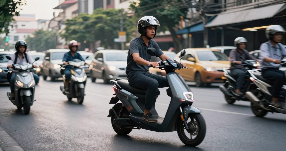 NEDO在泰國實證：靠駕駛行為分析讓電動機車省電最多20%
