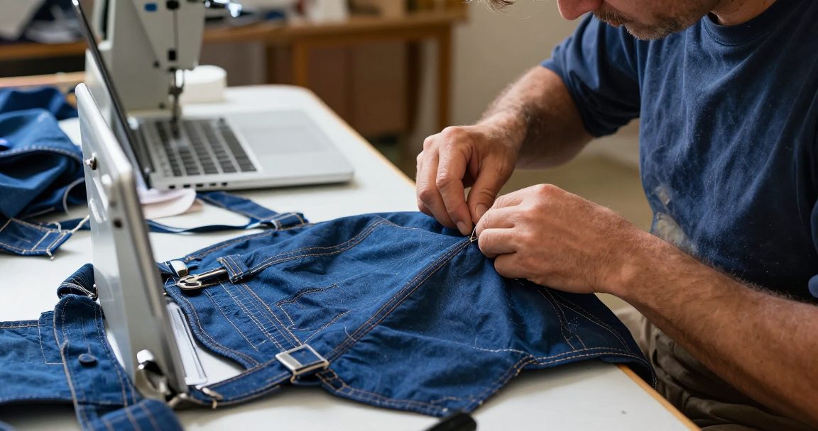 JR West Turns Retired Railway Uniforms Into Laptop Bags via Inclusive Employment