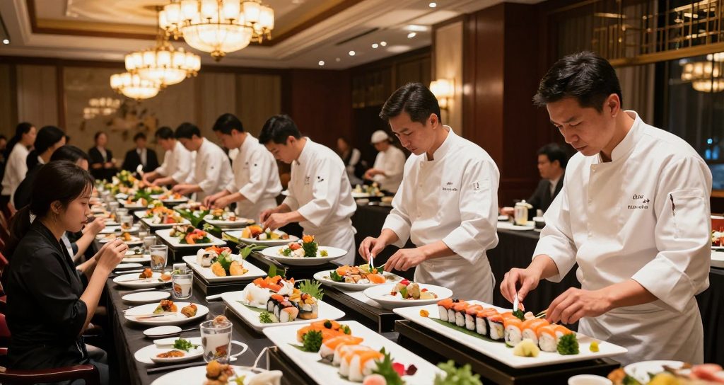 西贡日航酒店办日本食PR展会　日系旅宿的内容行销现场
