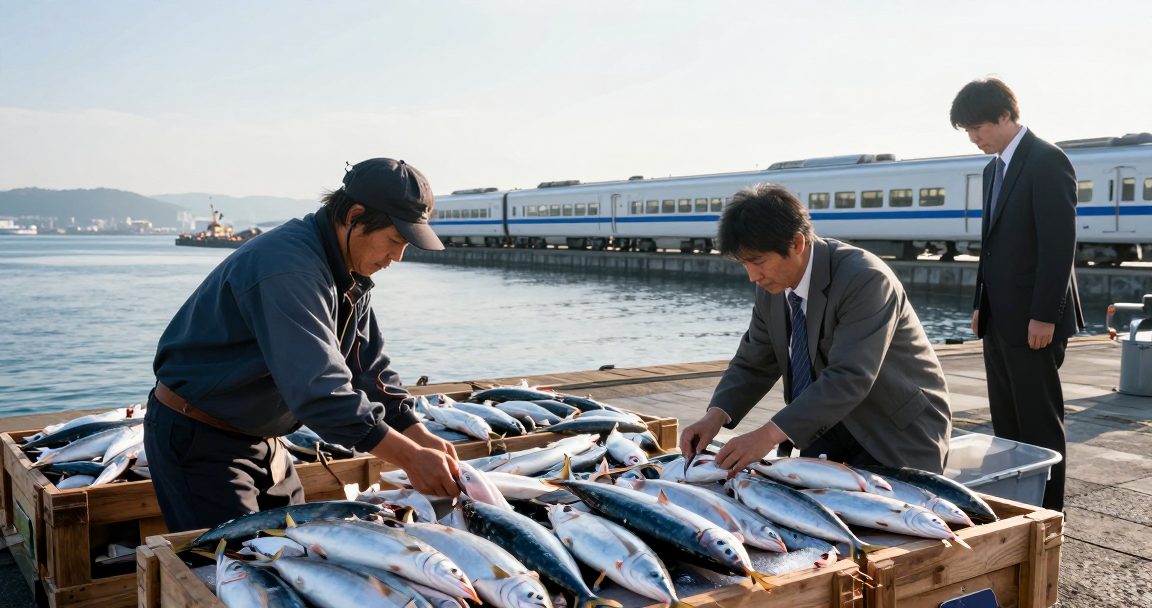 函館漁場直送新幹線！くら寿司推動鮮魚物流革命